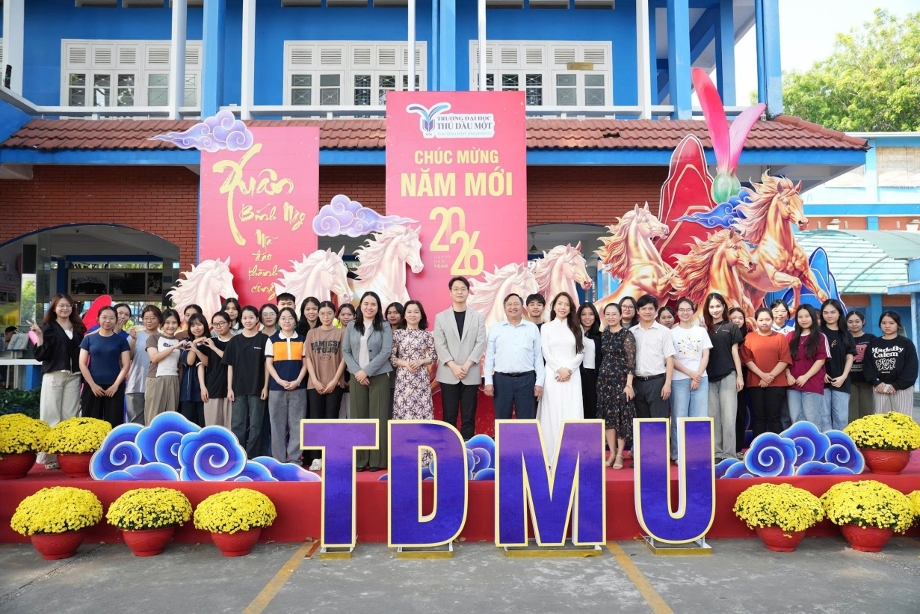 한국언어문학연구소, 베트남 투저우못대와 인공지능 기반 한국문화교육과정 공동 운영 이미지